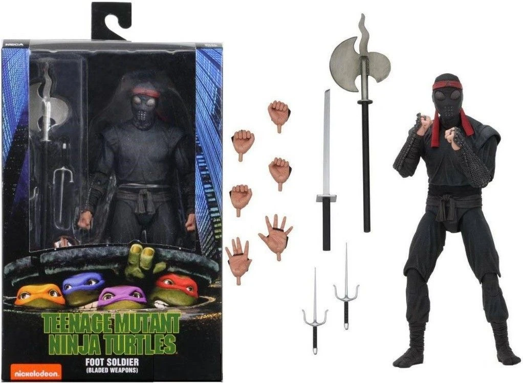 NECA Teenage Mutant Ninja Turtles Figur - Foot Solider Bladed Weaponry 3 NECA Teenage Mutant Ninja Turtles Figur - Foot Solider Bladed Weaponry