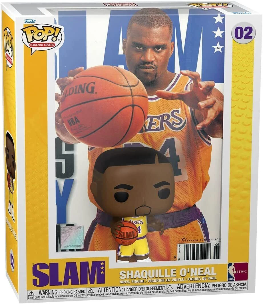 FUNKO POP! - Shaquille O´Neal - NBA Los Angeles Lakers (Cover Slam) 3 FUNKO POP! - Shaquille O´Neal - NBA Los Angeles Lakers (Cover Slam)