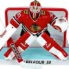 NHL - Chicago Blackhawks - Ed Belfour Mit Netz - Limited Edition Figur -Spielzeug Puppen Geschäft s l500