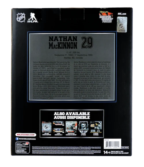 NHL - Colorado Avalanche - Nathan MacKinnon - Figur 6 NHL - Colorado Avalanche - Nathan MacKinnon - Figur – Bild 4