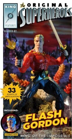 NECA The Original Superheroes S1 - Flash Gordon Actionfigur -Spielzeug Puppen Geschäft the original superheroes flash