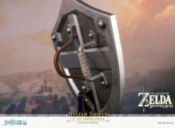 Diverse First 4 Figures - The Legend Of Zelda - Hylian Shield Statue -Spielzeug Puppen Geschäft x f4fbotwhs j