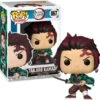 FUNKO POP! Demon Slayer - Tanjiro Kamado Figur -Spielzeug Puppen Geschäft z8kid1dhnczel9