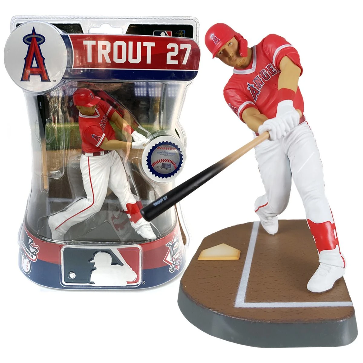 MLB - Los Angeles Angels - Mike Trout - Figur 5 MLB - Los Angeles Angels - Mike Trout - Figur – Bild 3